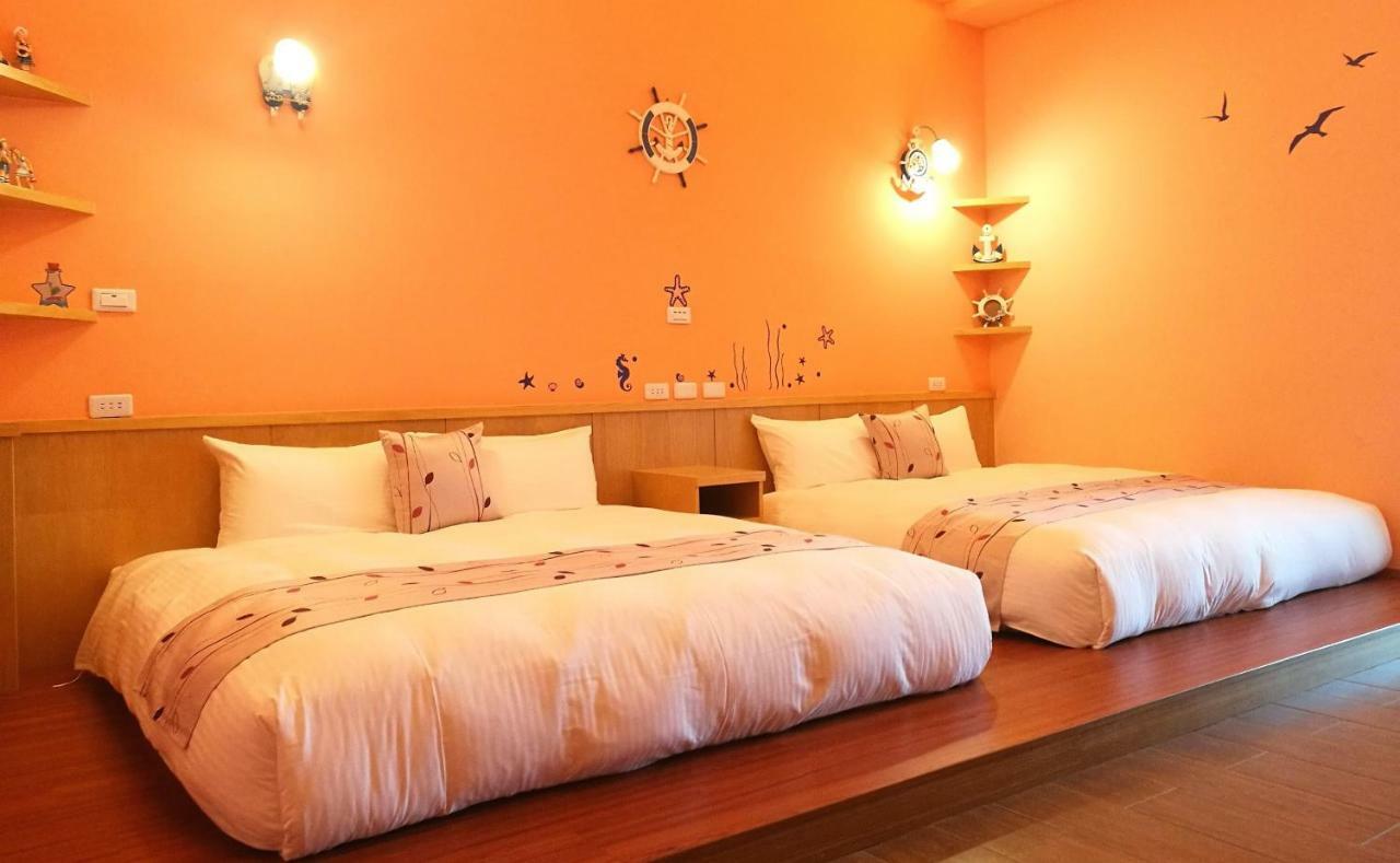 Love Ocean & Happy Bay Homestay Donggang Eksteriør bilde