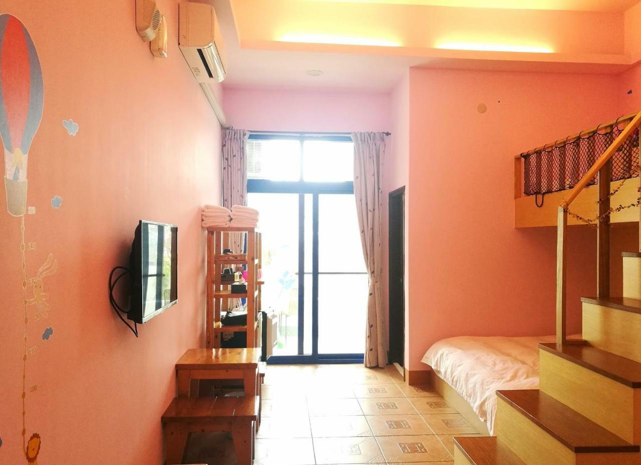 Love Ocean & Happy Bay Homestay Donggang Eksteriør bilde