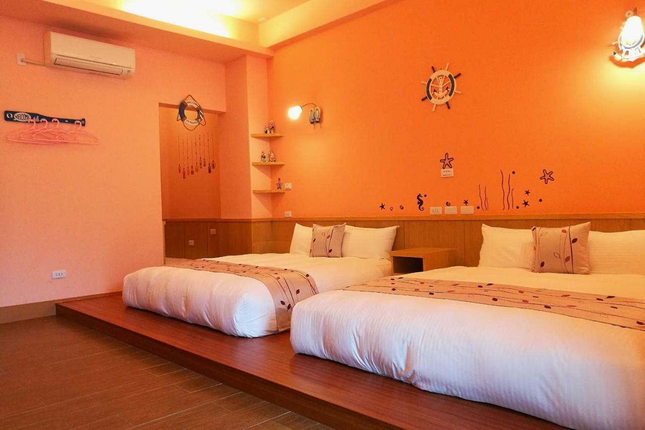 Love Ocean & Happy Bay Homestay Donggang Eksteriør bilde